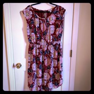 LOFT Floral Dress